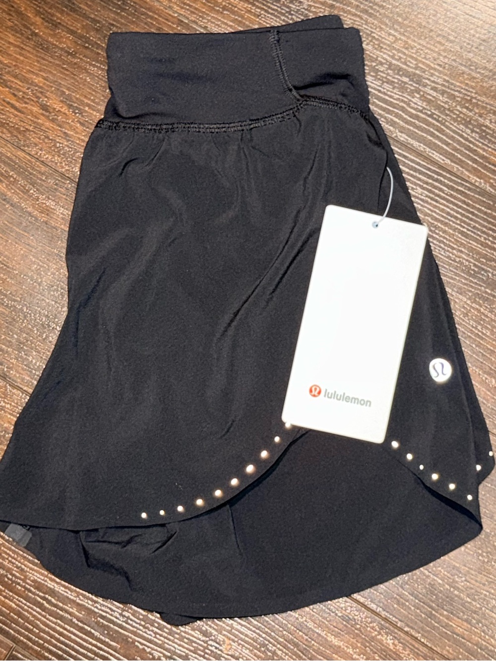 NEW! Lululemon Fast And Free HR Classic Short 3” Reflective Women's Size 2 Black